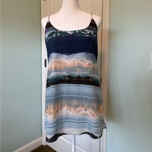 Show Me Your MuMu Navy and Cream Striped Camisole